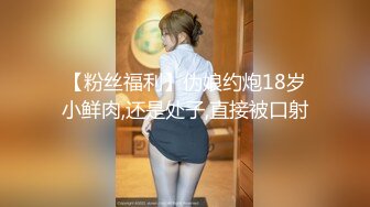 【粉丝福利】伪娘约炮18岁小鲜肉,还是处子,直接被口射