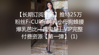 【长期订阅更新】推特25万粉丝F-CUP吊钟乳小母狗蜂腰爆乳芭比「魔鬼愛」VIP完整付费资源【第一弹】 (1)